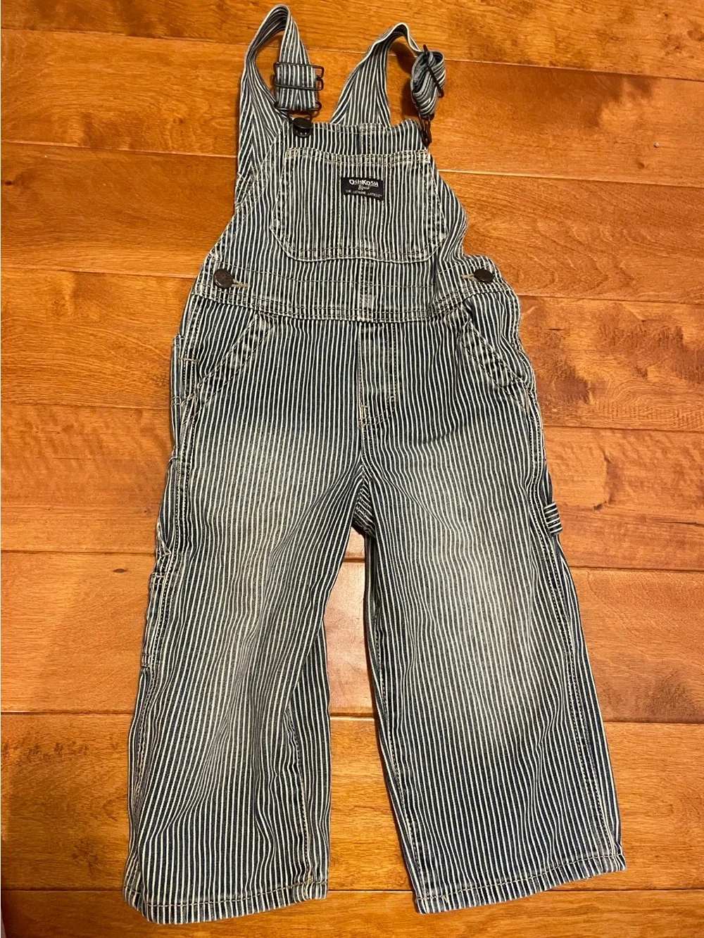 Oshkosh B’gosh Pin Stripe Overalls